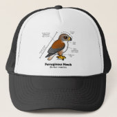 Ferruginous Hawk Statistics Trucker Pet (Voorkant)