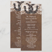 Ferrures rustiques et programme occidental de camp (Devant / Derrière)