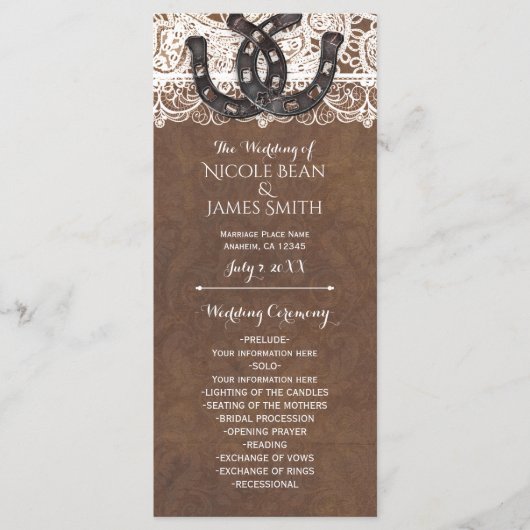 Ferrures rustiques et programme occidental de camp (Devant)