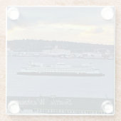 Ferry Boat Glazen Onderzetter (Achterkant)