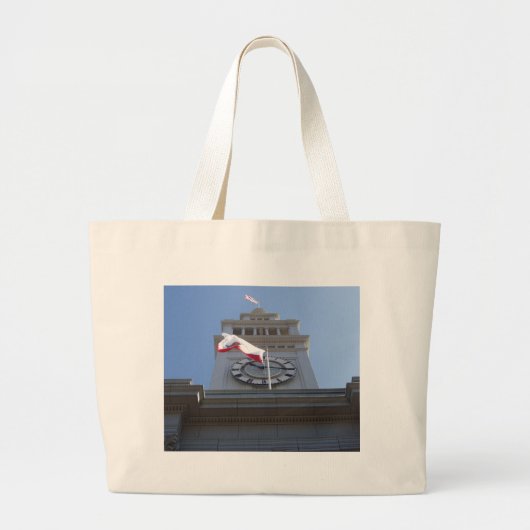 Ferry Building San Francisco Grote Tote Bag (Voorkant)