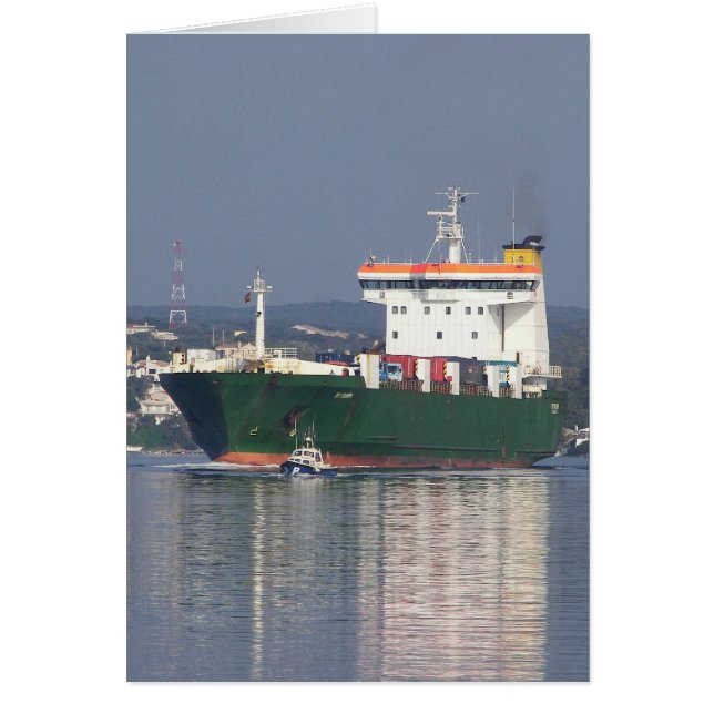 Ferry commercial écologique (Devant)