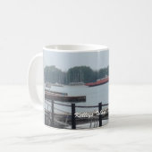 Ferry de l'île de Kelley, Ohio sur la tasse de (Devant gauche)
