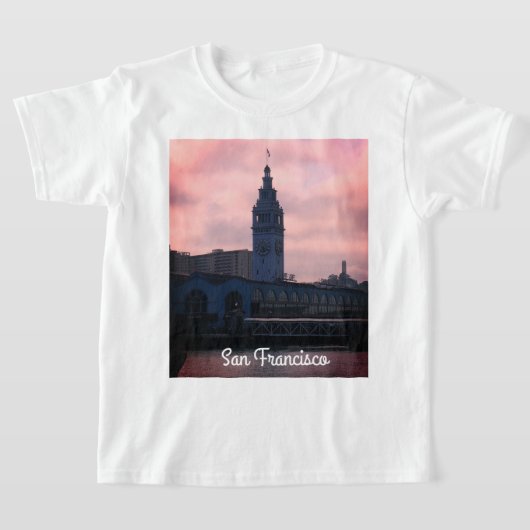 Ferry de San Francisco Bâtiment #8-2 T-shirt (Poser)