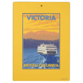 Ferry en Mountains - Victoria, BC Canada Klembord (Achterkant)
