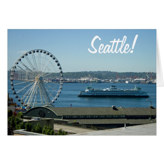 Ferry et roue de Seattle (Devant horizontal)