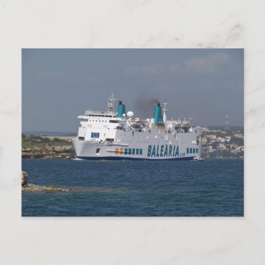 Ferry Isla De Botafoc Briefkaart (Voorkant)
