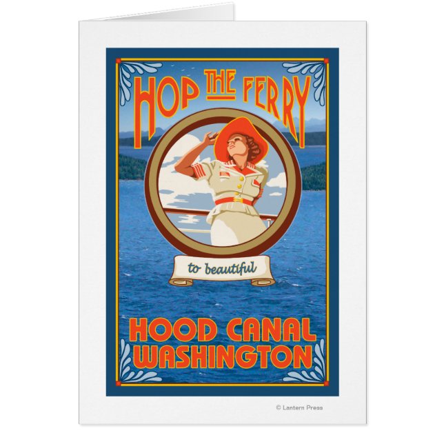 Ferry pour femme - Hood Canal, Washington (Devant)