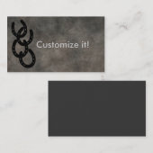 Fers à cheval marqués CARTES DE VISITE (Devant / Derrière)