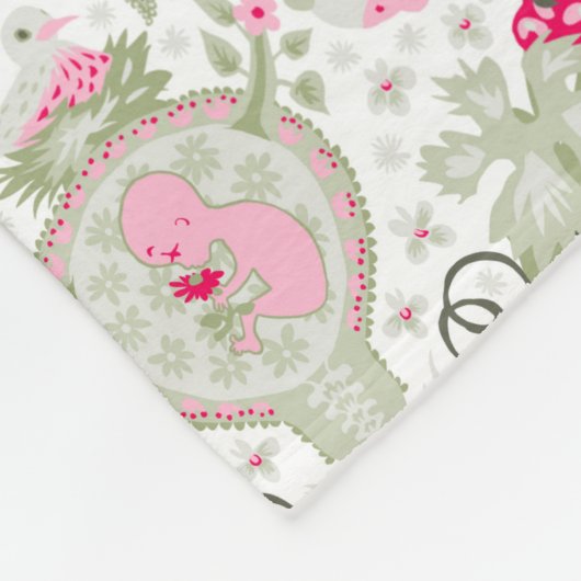 Fertiliteitsschade Fleece Deken (Hoek)