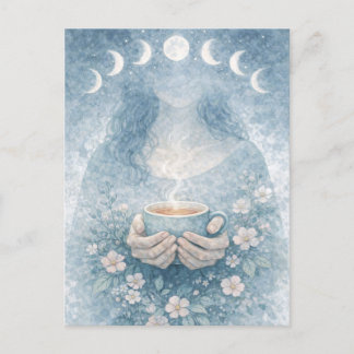 Fertility Goddess Day Watercolor Postcard Feestdagenkaart
