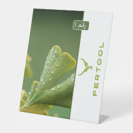 FERTOOL RECLAMEBORD MET VOETSTUK