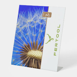 FERTOOL RECLAMEBORD MET VOETSTUK