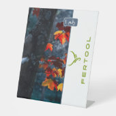 FERTOOL RECLAMEBORD MET VOETSTUK (Voorkant)