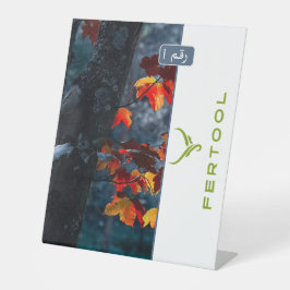 FERTOOL RECLAMEBORD MET VOETSTUK