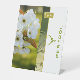 FERTOOL RECLAMEBORD MET VOETSTUK