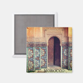 fes doorway marocco magneet (Voorkant / Achterkant)