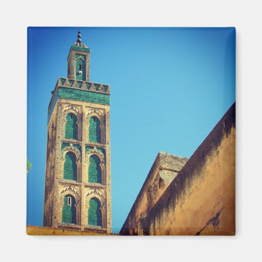 fes minaret magneet (Voorkant)