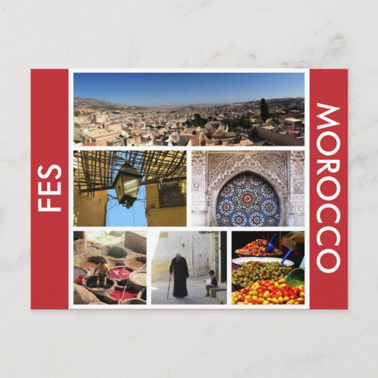 fes scenes briefkaart (Voorkant)