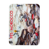 Fes tanneries, Marokko Magneet (Verticaal)