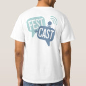 FEST+CAST-SHIRT T-SHIRT (Achterkant)