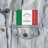 Festa della Repubblica Nationale Dag van Italië Vl Button (Insitu)