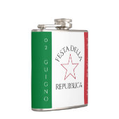 Festa della Repubblica Nationale Dag van Italië Vl Heupfles (Rechts)