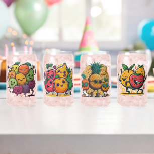 festa des fruits dansant joyeusement