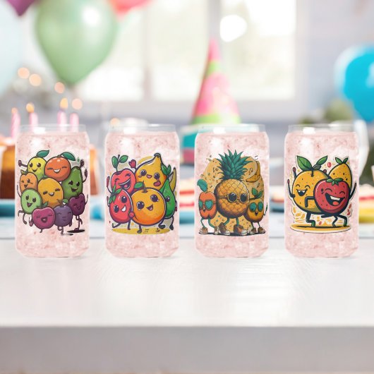 festa des fruits dansant joyeusement (Insitu (Anniversaire))