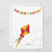 Festa Junina Elements Uitnodiging (Achterkant)