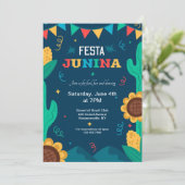 Festa Junina Kaart (Staand voorkant)