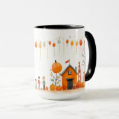 Festieve herfst mok (Voorkant rechts)