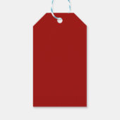 Festieve koffiedrankjes cadeaulabel (Achterkant)