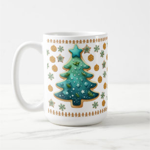 Festif Arbre de Noël Cookie Mug