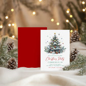 Festif Arbre de Noël Invitation