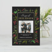 Festif Frame Business Holiday Carte photo (Debout devant)