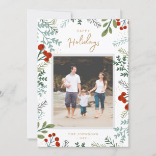 Festif Frame Carte photo de vacances