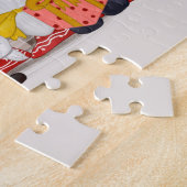 Festif gnome de Noël Jeu de vacances puzzle (Côté)