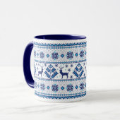 Festif Knit Look Mug (Devant gauche)