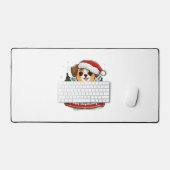 Festif Noël Chien Design Vacances Animaux de compa (Clavier et souris)