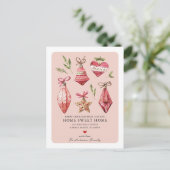 Festif Noël Moving Faire-part (Debout devant)