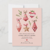 Festif Noël Moving Faire-part (Devant)