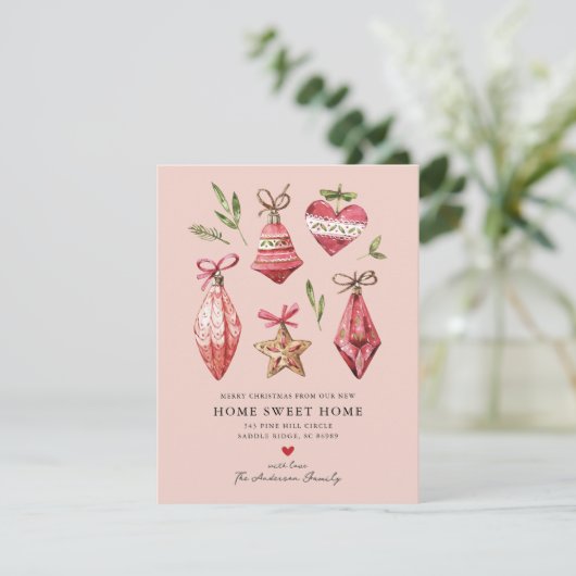 Festif Noël Moving Faire-part (Debout devant)