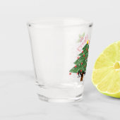 Festif Nom personnalisé Verre de tir de Noël (Gauche)