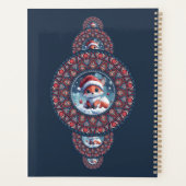 Festif personnalisé Kawaii Fox Ornamental Mandala (Dos)