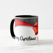 Festif Rouge ruban Combo Mug de Noël (Devant gauche)