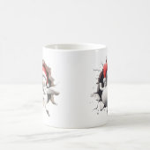 Festif Snowman Christmas Mug - 3D Holiday (Centre)