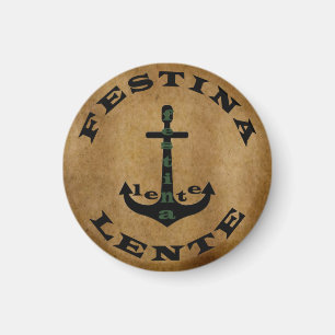 Festina lente magneet