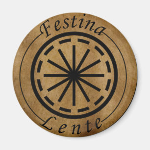 Festina lente magneet