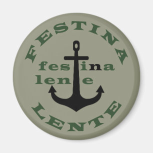 Festina lente magneet